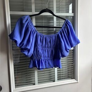 Blue Altard State crop top